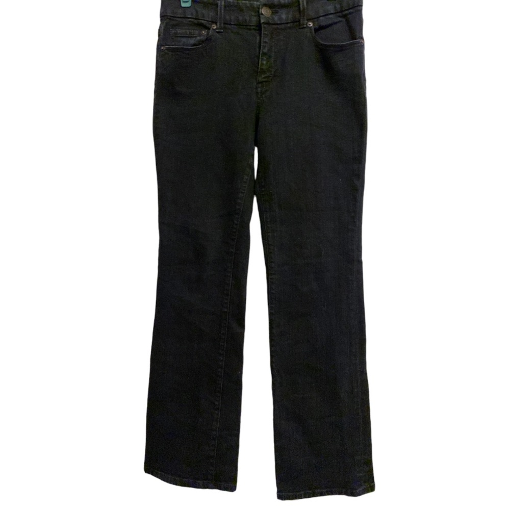 SEVEN7 JEANS Vintage High Rise Stretch Dark Wash Regular Bootcut Jeans W28